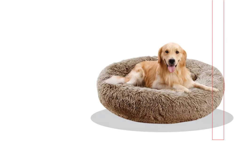 Cama Mascota Antiestres Felpa RELAXPETS™