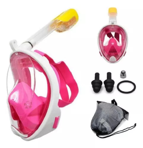 Mascara De Buceo Snorkel Full Face